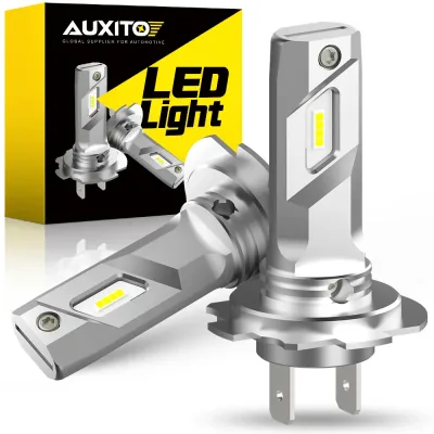 Auxito 2Pcs H7 LED Headlight Bulb LED Car Headlamp Fog Light Mini W...