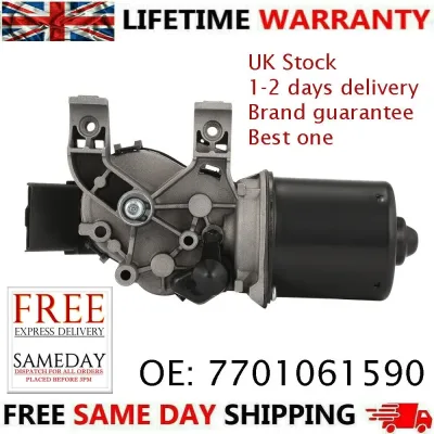 For Renault Clio MK3 2005-2012 Front Windscreen Wiper Motor 7701061590 UK Seller image 1