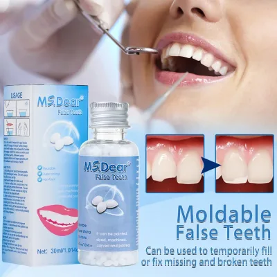 Temporary Tooth Repair Granules Dental Filling Kit 30ml
