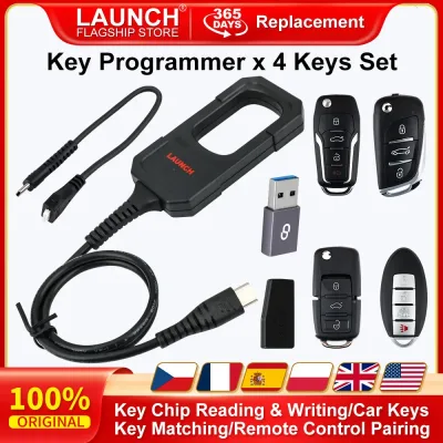 LAUNCH X-431 Car Key Programmer x 4 Keys Set Key Chip Work With X431 PAD V 5 IMMO ELITE IMMO PLUS PRO3 ACE PRO TT PRO3S+