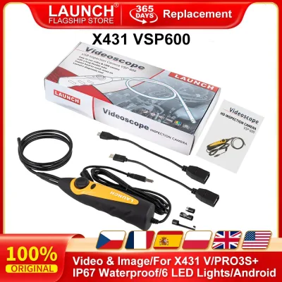 LAUNCH VSP-600 Borescope Inspection Camera IP67 5.5mm USB