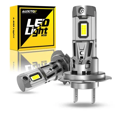 Auxito 2Pcs 22000LM H7 LED Headlight Canbus 1:1 Mini Size Head Lamp...