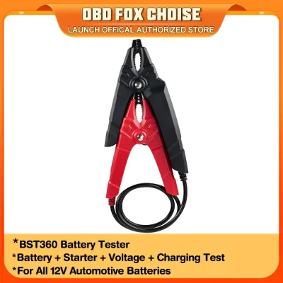 LAUNCH BST-360 Bluetooth Battery Test Clip Analyzer 6V 12V 2000CCA BST360 Voltage tester for x431 device Adnroid / IOS P