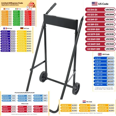 Foldable Boat Motor Stand and Trolley image 1