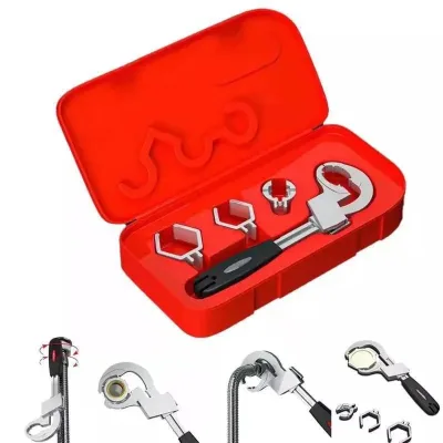 Adjustable Water Pipe Wrench Kit