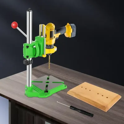 Hand Drill Bracket for 90° Rotatable Drilling Stand 38-43MM Bench C...