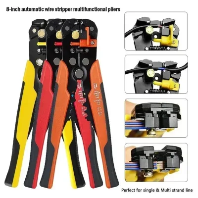 Automatic Wire Stripper Crimper Cable Cutter Multifunctional Pliers
