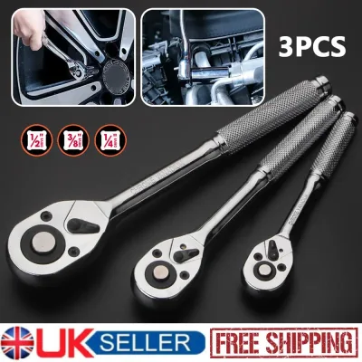 3pc Telescopic Ratchet Set 1/4 3/8 1/2 image 1