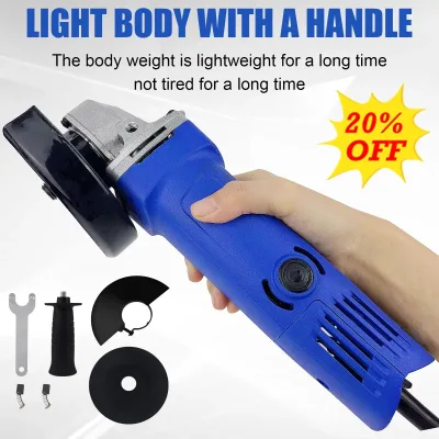 Professional Corded Angle Grinder 900W Angle Grinder for Cutting, S...