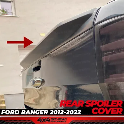 Abs Rear Spoiler Tailgate Cover Trim for Ford Ranger 2012-2022 Wild...