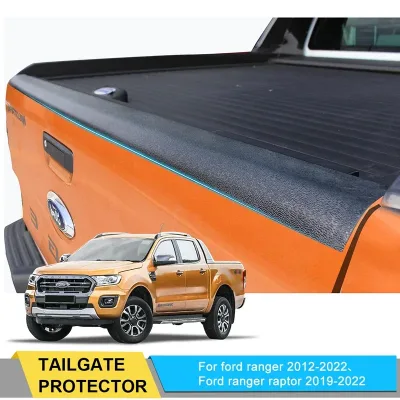 Protector Tailgate Guard Spoiler Rail Cap Tail Gate Cover for Ford ...