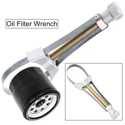 1pc Car Auto Motorcycle Oil Filter Removal Tool Strap Wrench Diamet...