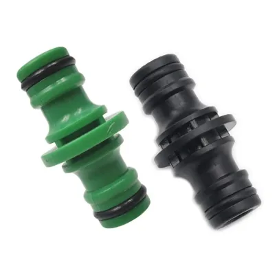 2 Way Garden Hose Connector Joiner Male Coupler Water Pipe Tap Male 1/2" Watering Equipment Garden watering Hose Connect image 1