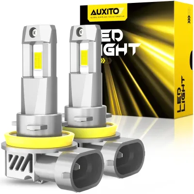 Auxito 2Pcs H8 H11 LED Headlight Canbus 80W 20000LM H8 9005 HB3 LED...