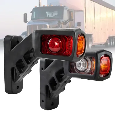 12V–24V Side Marker Clearance Light for Trucks and Trailers