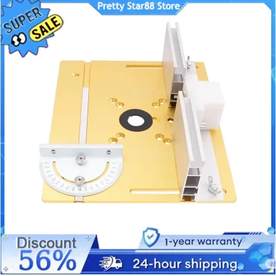 Router Table Insert Plate Rust-Proof Woodworking Flip Plate