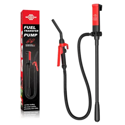 2.6 Gallons Electric Syphon Pump Battery Operated Petrol Oil Water Fuel Transfer UK image 1