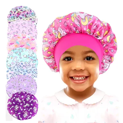 Satin Sleep Cap for Curly Hair