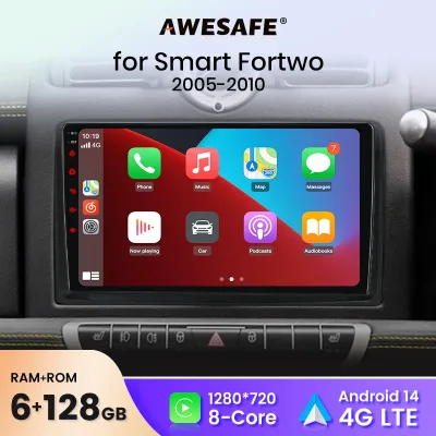 Awesafe Wireless CarPlay Android Auto Car Radio Stereo for Mercedes...