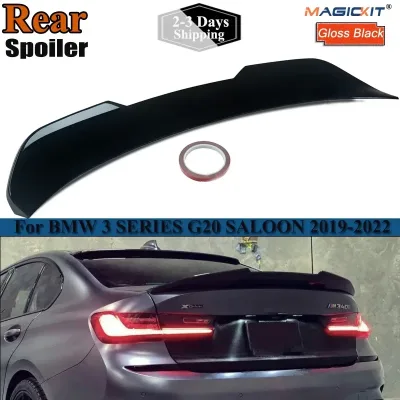 Car Rear Trunk Boot Lip Spoiler Wing for BMW G20 G28 330i M340i 3-S...