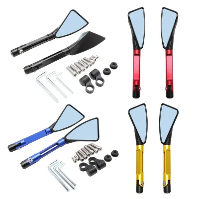 Universal Motorcycle mirror CNC side Rearview Blue Anti-glare For Benelli BN600 BN302 Stels600 BJ250 BJ 250 TNT125 135 T