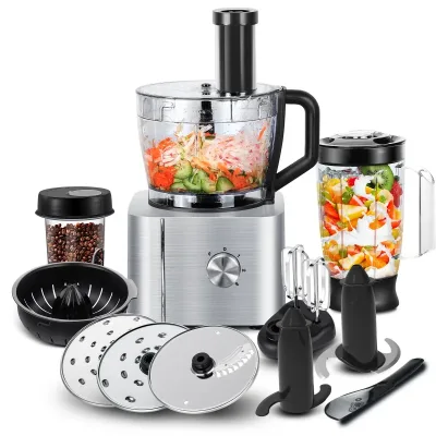 Topstrong 11-in-1 3.2L Bowl 1100W 3 Speeds With Chopping Blending K...