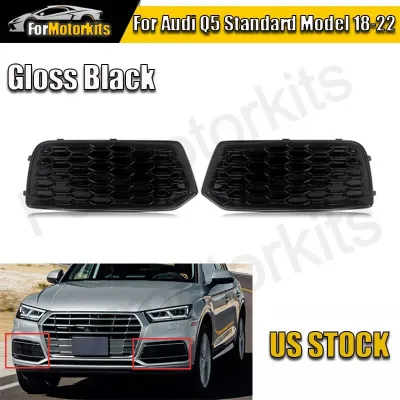 Lh+rh Side Honeycomb Front Lower Bumper Cover Grille Bezels for 201...