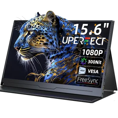 UPERFECT 15.6-Inch Portable IPS 1080P USB-C Monitor for Laptop PS5 Switch