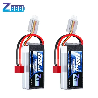 Zeee 7.4V 2200mAh LiPo Battery 2-Pack image 1