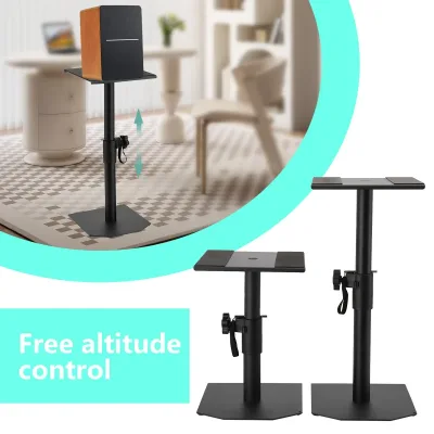 2pcs/set Adjustable Speaker Stand Load 25kg Audio Desktop Stand Box Stands image 1