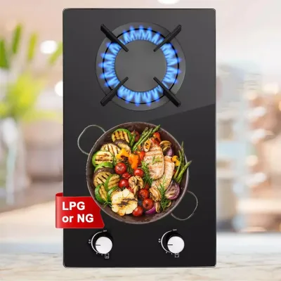 2-Burner Ceramic Glass Cooktop image 1