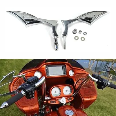 Universal Blade Motorcycle Rearview Mirrors for Harley Dyna Sportst...
