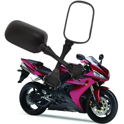 Black Motorcycle Rearview Side Mirrors for YAMAHA R1 2007-2008 YZF R6 2006-2007 for yamaha FZ1S FZ1-S 2006 2007 2008 200