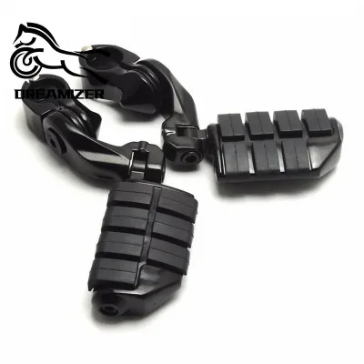 1.25-Inch Highway Foot Pegs Mount for Harley Engine Guard Bar