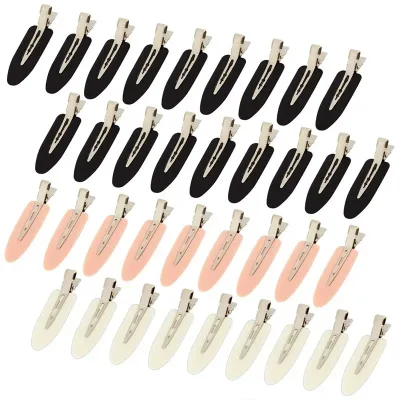 4/10pcs/set No Crease Basic Hair Clips For Women Girls Hair Styling Makeup No Bend Hairpins Barrettes Fashion Hair Acces