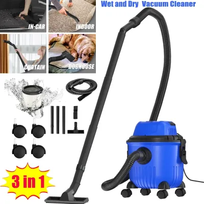 DayPlus 3 in 1 Wet & Dry Vacuum Cleaner Powerful 5000W Lightweight Floor & Carpet Bagless Vacuum Cleaner,15L 35KPA For H