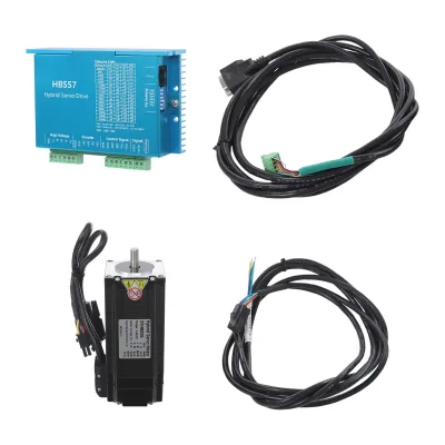 3.6Nm Closed Loop Stepper Motor Kit 57HBS36 with HBS57 Driver DC 24-60V High Torque for CNC Engraving Woodworking Machin image 1