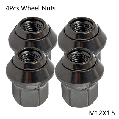 4X For Ford Fiesta Focus B-Max Grand C-Max KA Fusion Mondeo Streetka Car Alloy Wheel Nuts M12X1.5 19mm Hex Car Bolts Acc image 1
