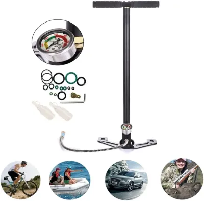 DayPlus 3-Stage Air Rifle Hand Pump image 1