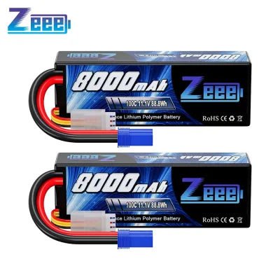 ZEEE 11.1V 8000mAh 3S LiPo Hardcase Battery image 1
