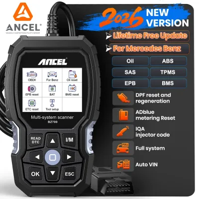 Ancel BZ700 OBD2 Scanner for Mercedes for Benz Sprinter Smart All S...