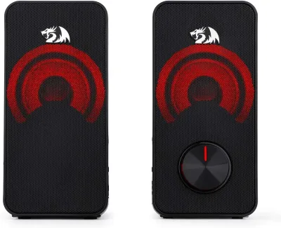 Redragon GS500 Stentor USB PC Gaming 2.0 Channel Stereo Desktop Computer Speaker Backlight image 1