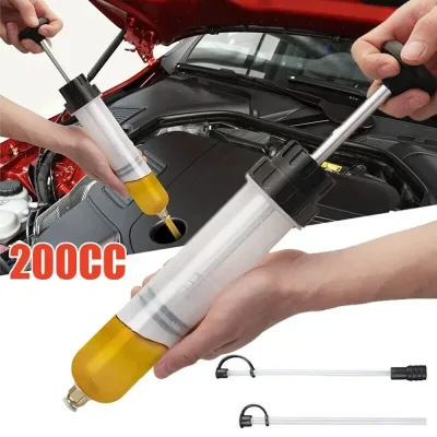 200CC Car Oil Fluid Extractor Change Brake Bleeder Removal Transfer Vacuum Suction Auto Air Pump Hand Pump Dispenser Too