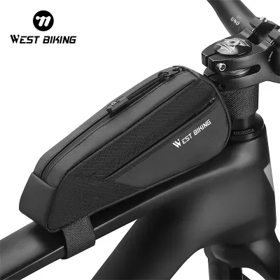 West BIKING Cycling Bicycle Bags Bicycle Top Tube Triangle Bag Bike...
