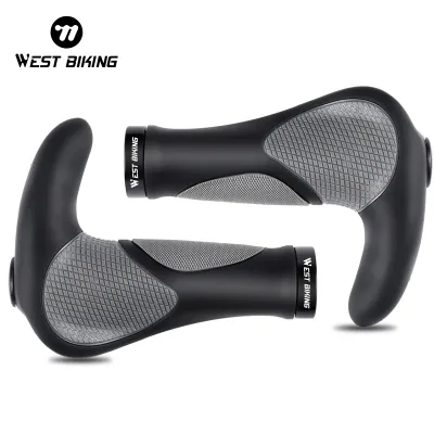 West Biking Ergonomic Lock-on Bike Grips image 1