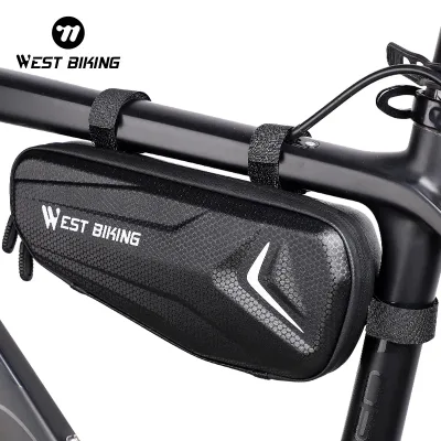 West BIKING Cycling Tube Bags Bike Frame Front Tube Bag Waterproof ...