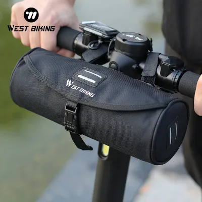 West BIKING Bike Front Tube Bag Waterproof Bicycle Handlebar Basket...