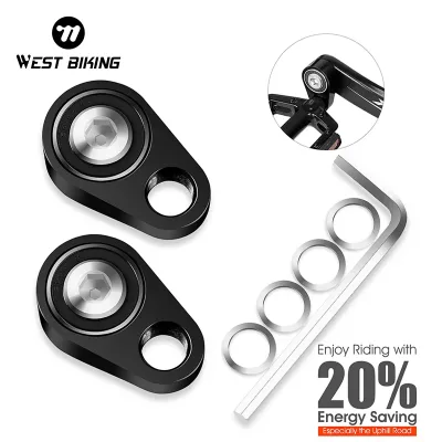 West BIKING Bike Pedal Adapter for Mountain Road MTB Folding Bicycl...