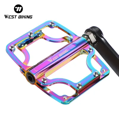 West BIKING Bike Pedals Ultralight Seal 3 Bearings Bicycle Bike Ped...