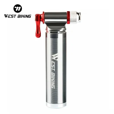 WEST BIKING CO2 Alloy Mini Pocket Pump Presta Schrader Bike